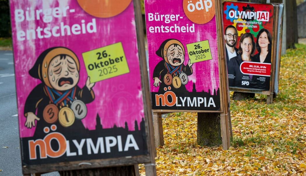 Plakate zur Olympia Bewerbung Münchens Plakate zur Olympia Bewerbung Münchens