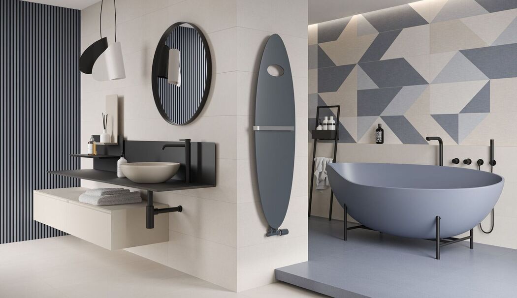 Designheizkörper im Badezimmer Designheizkörper im Badezimmer