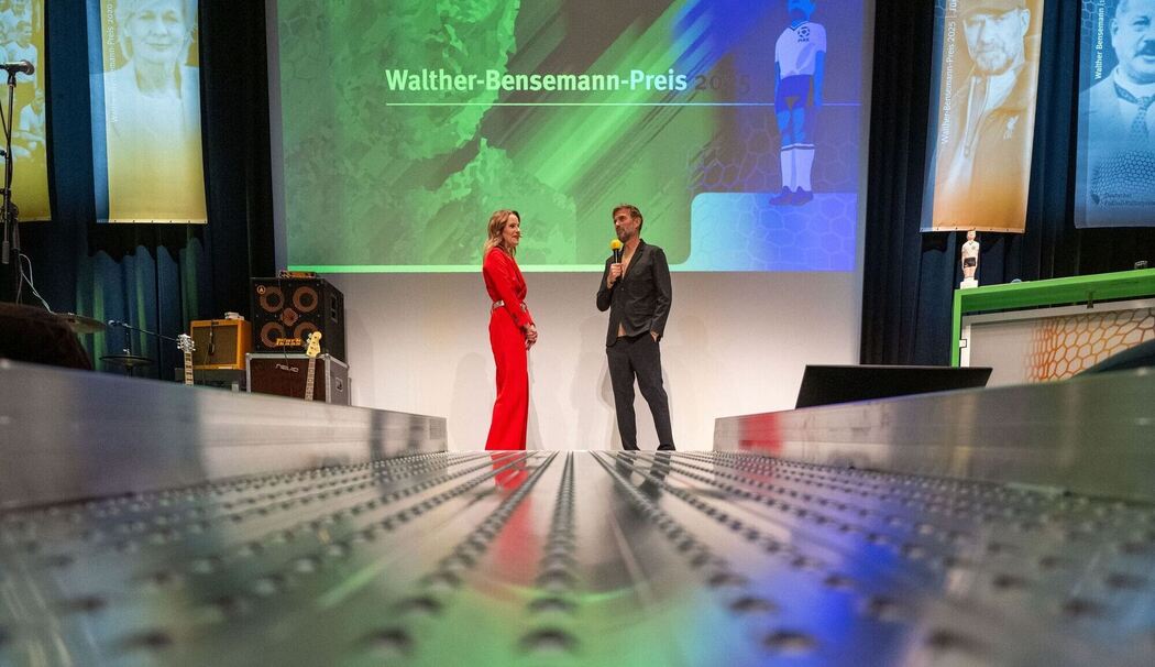Katrin Müller-Hohenstein und Jürgen Klopp Katrin Müller-Hohenstein und Jürgen Klopp