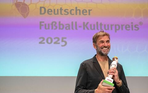 Jürgen Klopp erhält den Walther-Bensemann-Preis