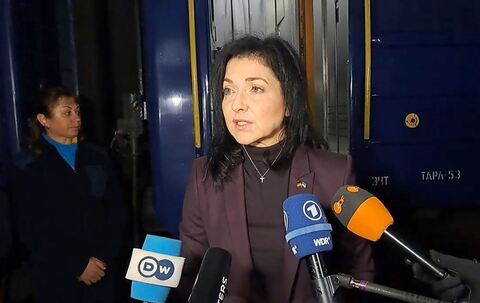 Wirtschaftsministerin Reiche in der Ukraine