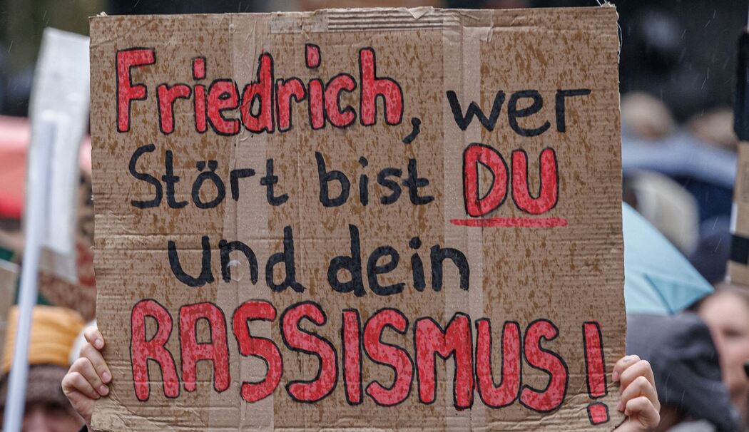 Demonstration nach «Stadtbild»-Aussagen - Hamburg Demonstration nach «Stadtbild»-Aussagen - Hamburg