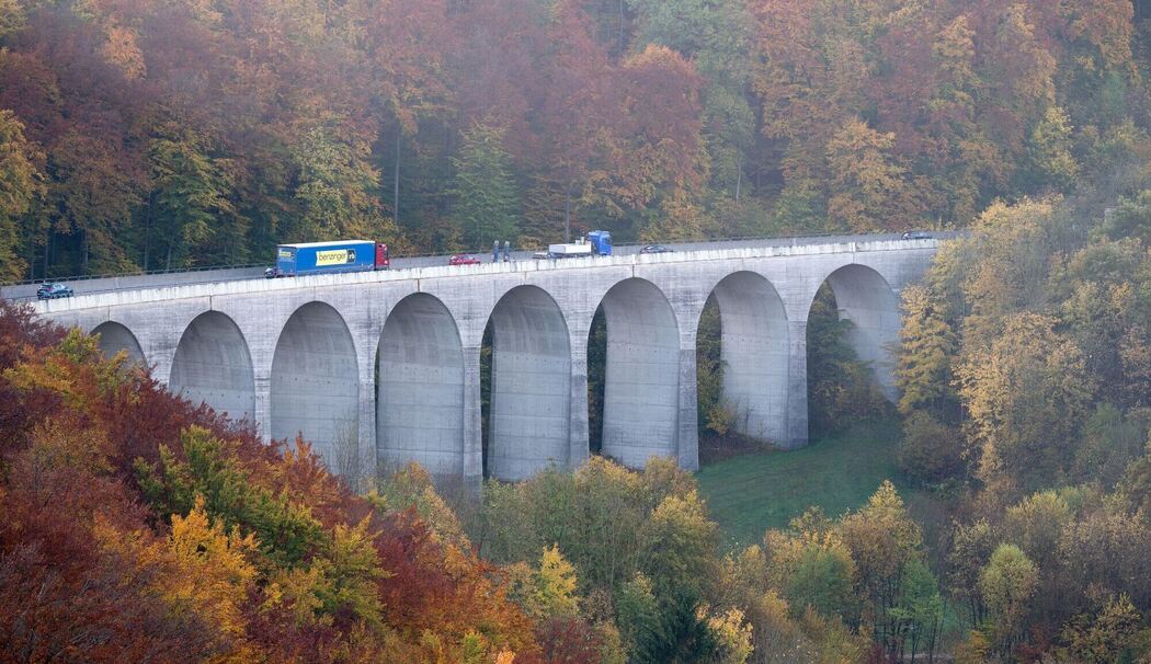 Autobahn 8 Drackensteiner Hang Autobahn 8 Drackensteiner Hang