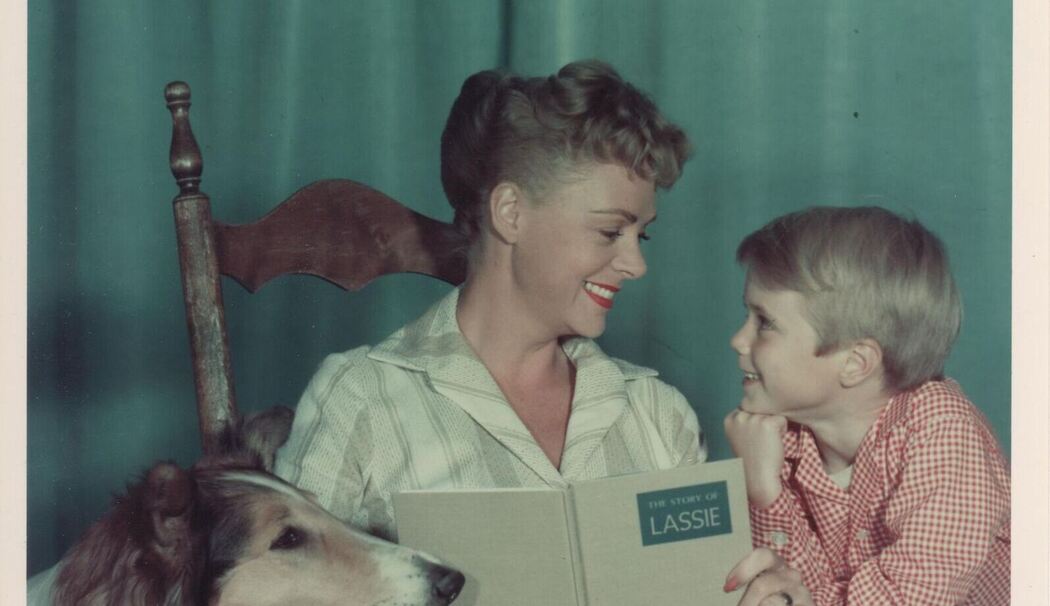 "Lassie"-Kinderstar Jon Provost mit Schauspielerin June Lockhart