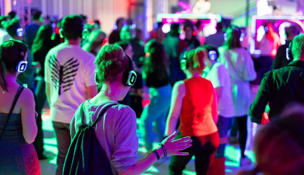 Silent Party im Niedersächsischen Landtag Silent Party im Niedersächsischen Landtag