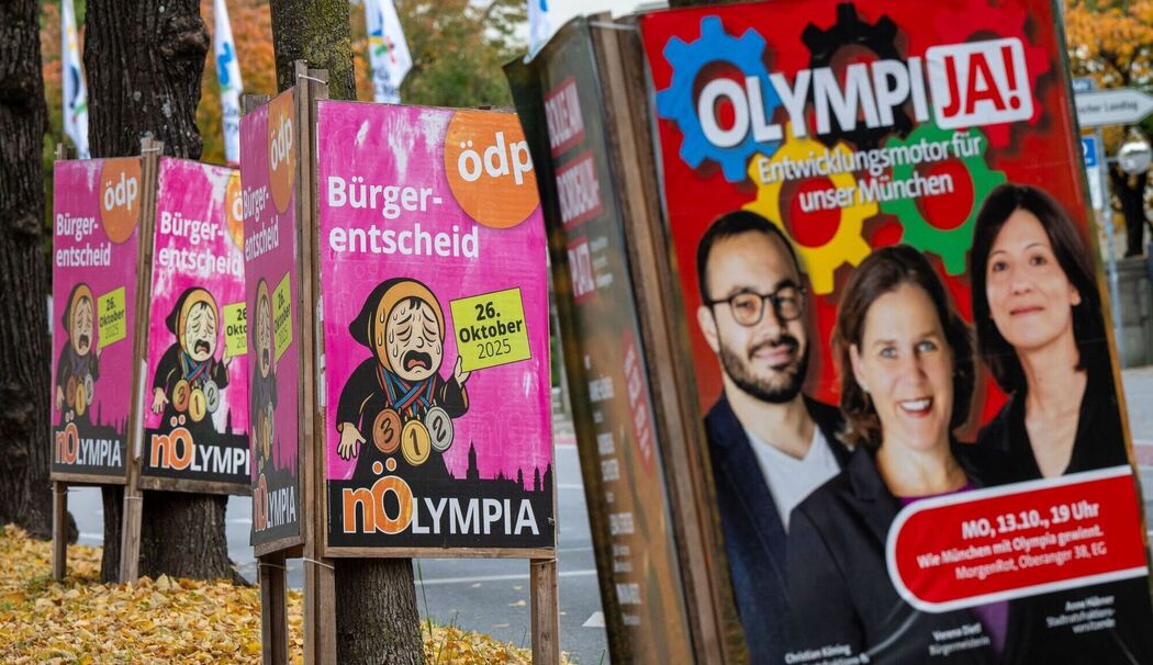 Plakate zur Olympia Bewerbung Münchens Plakate zur Olympia Bewerbung Münchens