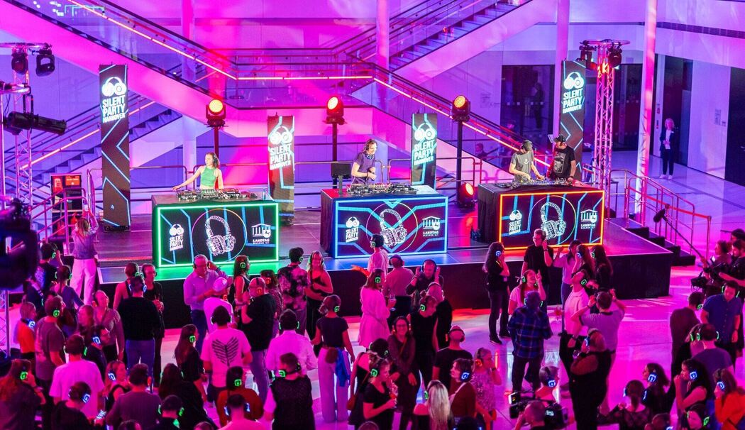 Silent Party im Niedersächsischen Landtag Silent Party im Niedersächsischen Landtag