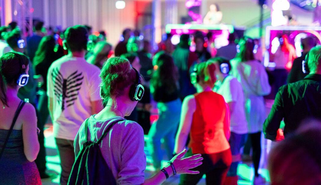 Silent Party im Niedersächsischen Landtag Silent Party im Niedersächsischen Landtag