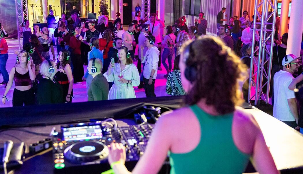 Silent Party im Niedersächsischen Landtag Silent Party im Niedersächsischen Landtag