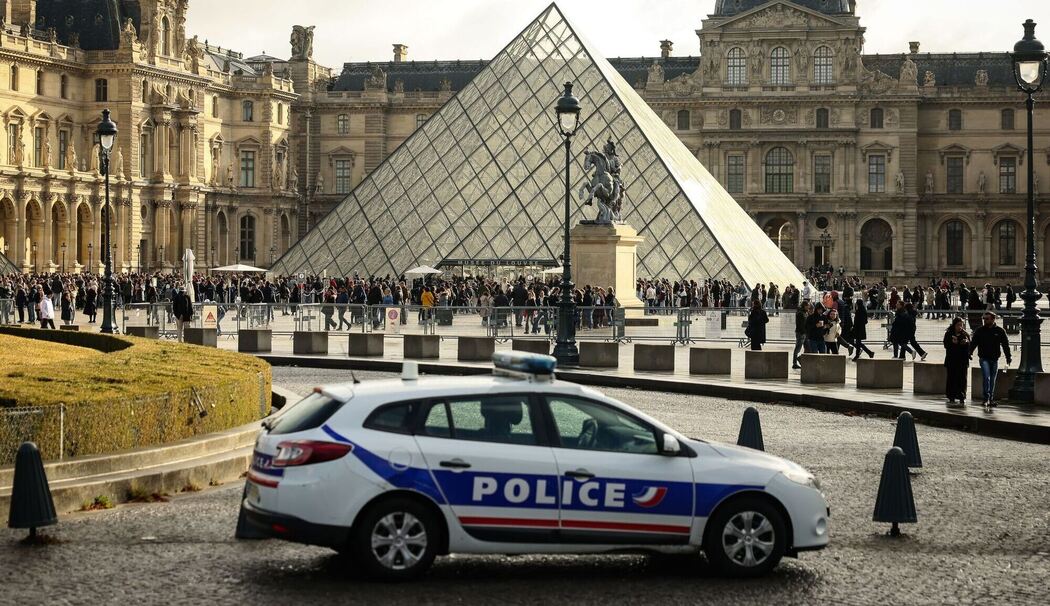 Der Louvre in Paris