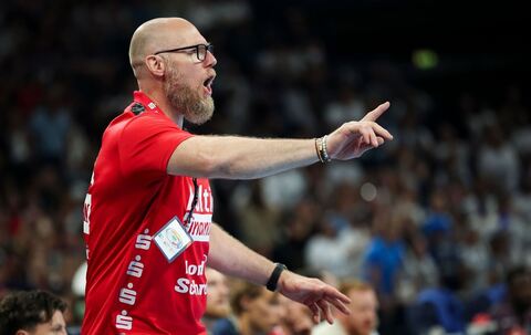 Trainer Ales Pajovic von der SG Flensburg-Handewitt