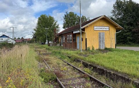 Bahnhof Langenneufnach an der Staudenbahn