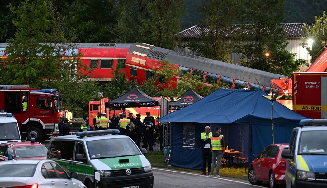Zugunglück in Garmisch-Partenkirchen Zugunglück in Garmisch-Partenkirchen