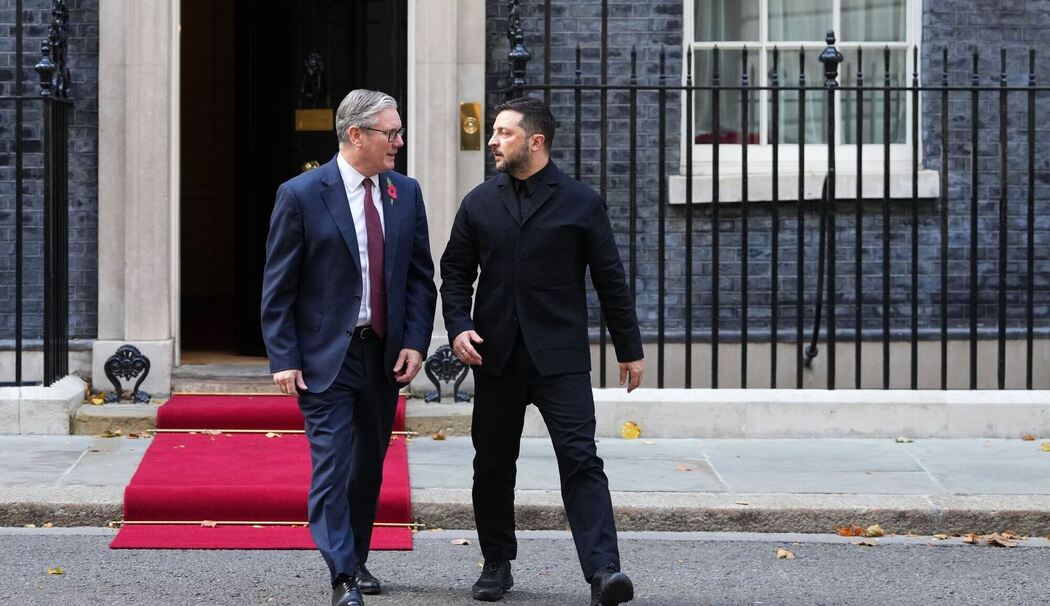 Keir Starmer empfängt ukrainischen Präsidenten Selenskyj Keir Starmer empfängt ukrainischen Präsidenten Selenskyj