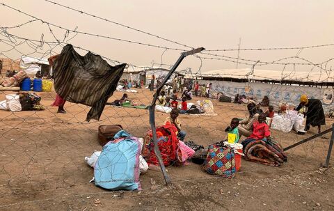 Flüchtlinge aus dem Sudan