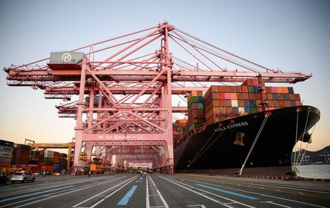 Containerhafen Busan
