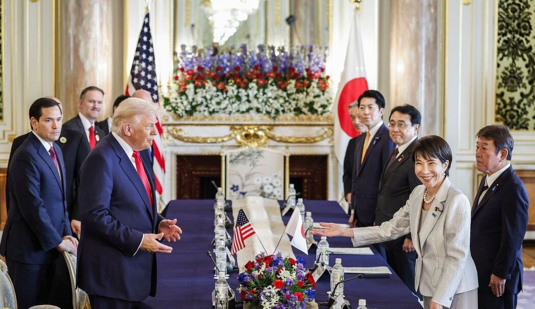 US-Präsident Trump in Japan US-Präsident Trump in Japan