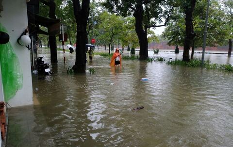 Überschwemmungen in Vietnam