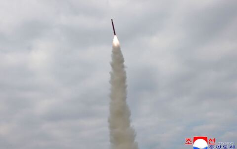 Nordkorea testet strategischen See-Boden-Marschflugkörper