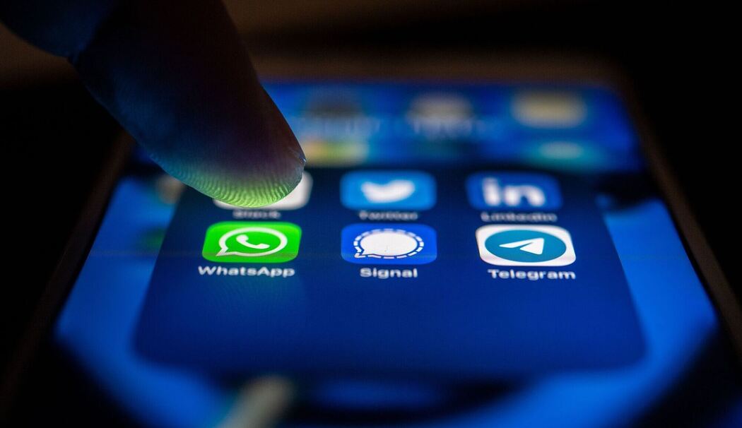 Messengerdienste auf einem Smartphone