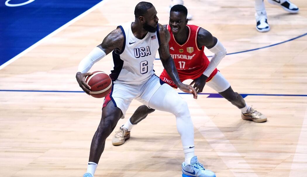 Basketball: Länderspiel  USA - Deutschland Basketball: Länderspiel  USA - Deutschland