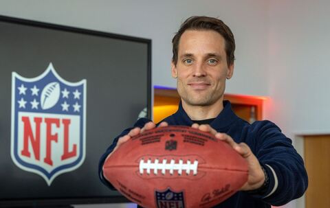Medienrunde vor dem NFL-Game in Berlin