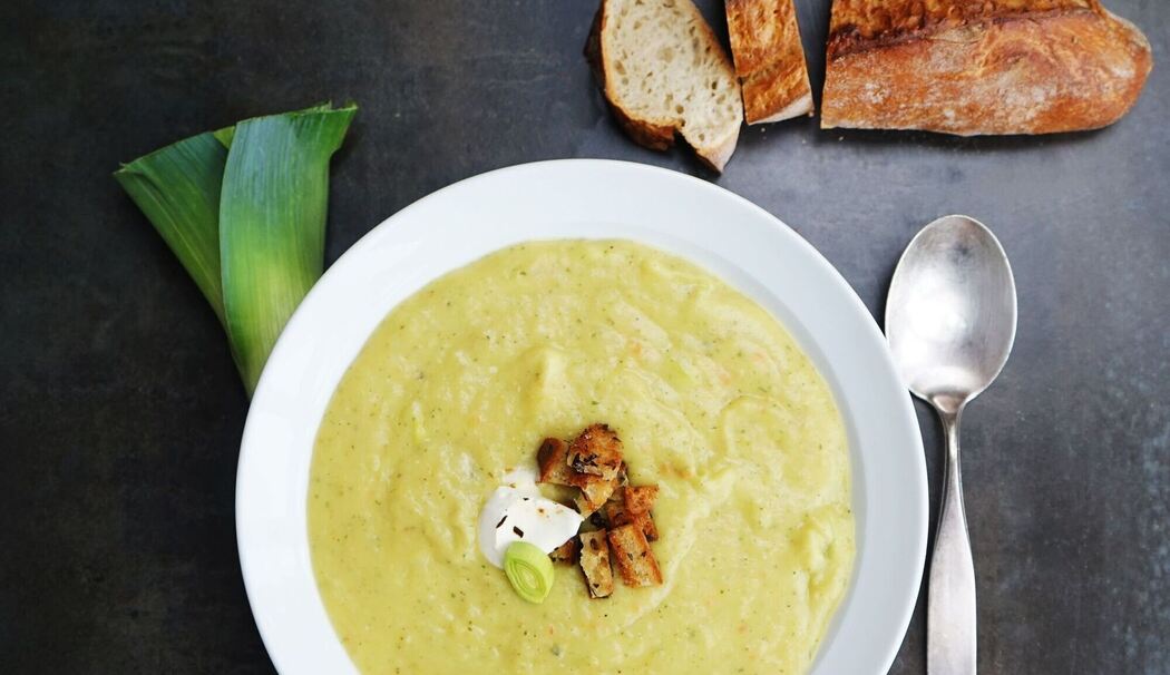 Kartoffel-Lauch-Suppe