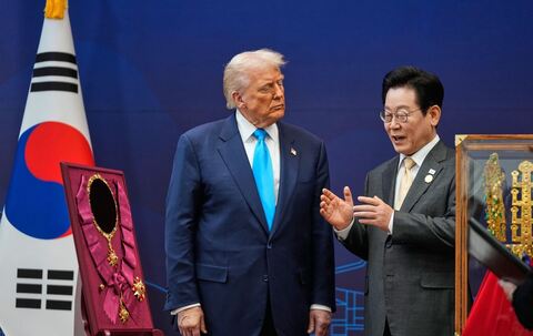 US-Präsident Trump in Südkorea