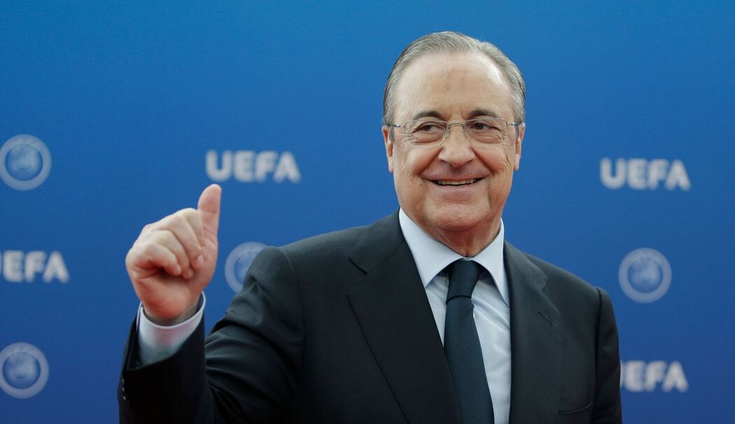 Real Madrids Präsident Florentino Pérez Real Madrids Präsident Florentino Pérez