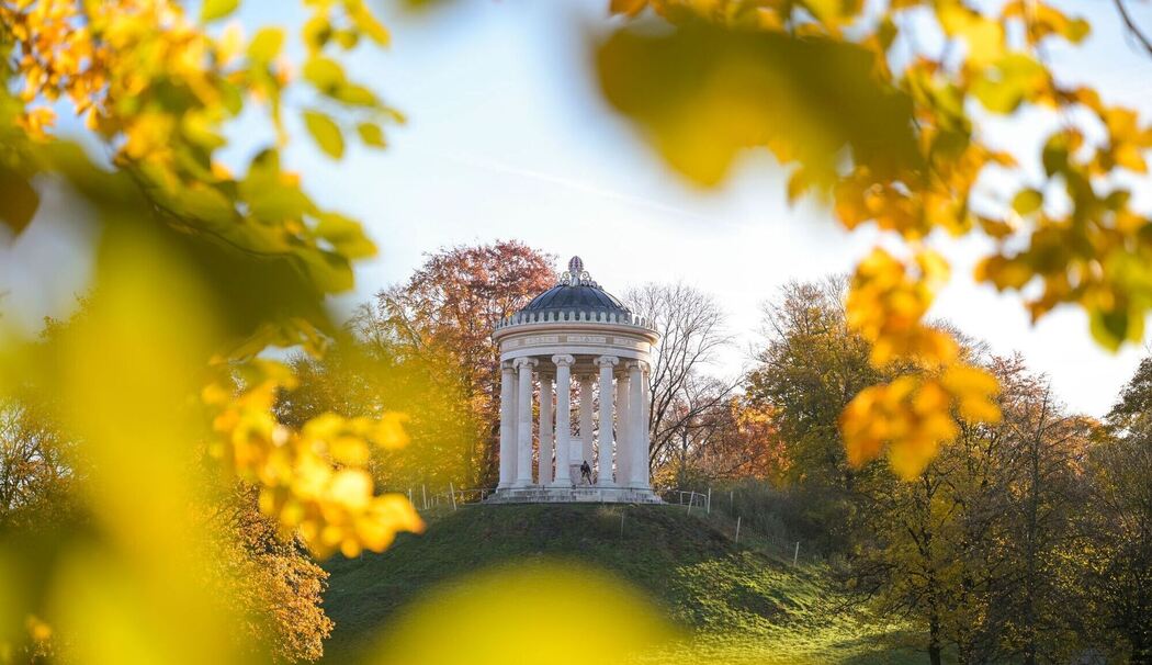 Englischer Garten im Morgenlicht Englischer Garten im Morgenlicht