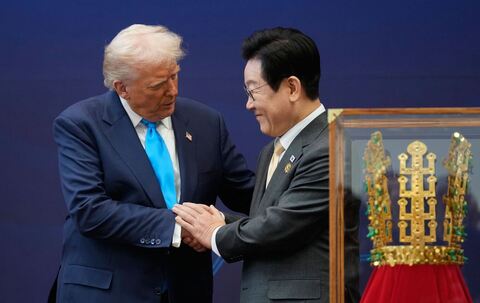 US-Präsident Trump in Südkorea