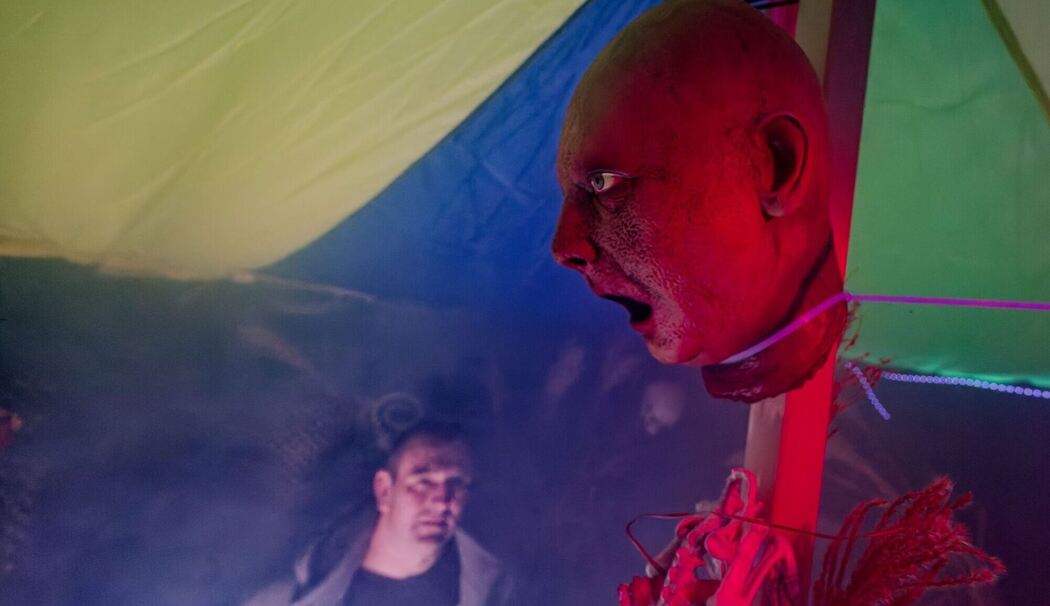 Besuch in Horror-Haus in Duisburg bei Halloween-Fan Sven Wagner