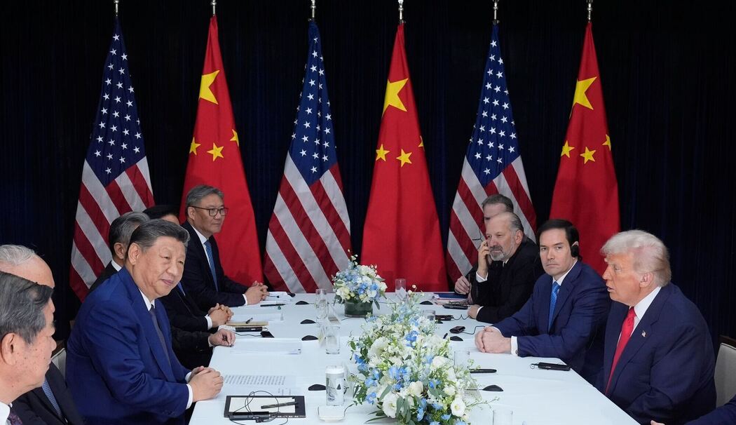 Treffen Xi und Trump in Busan Treffen Xi und Trump in Busan