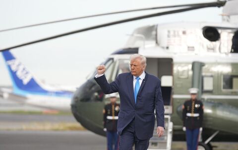 US-Präsident Trump in Japan