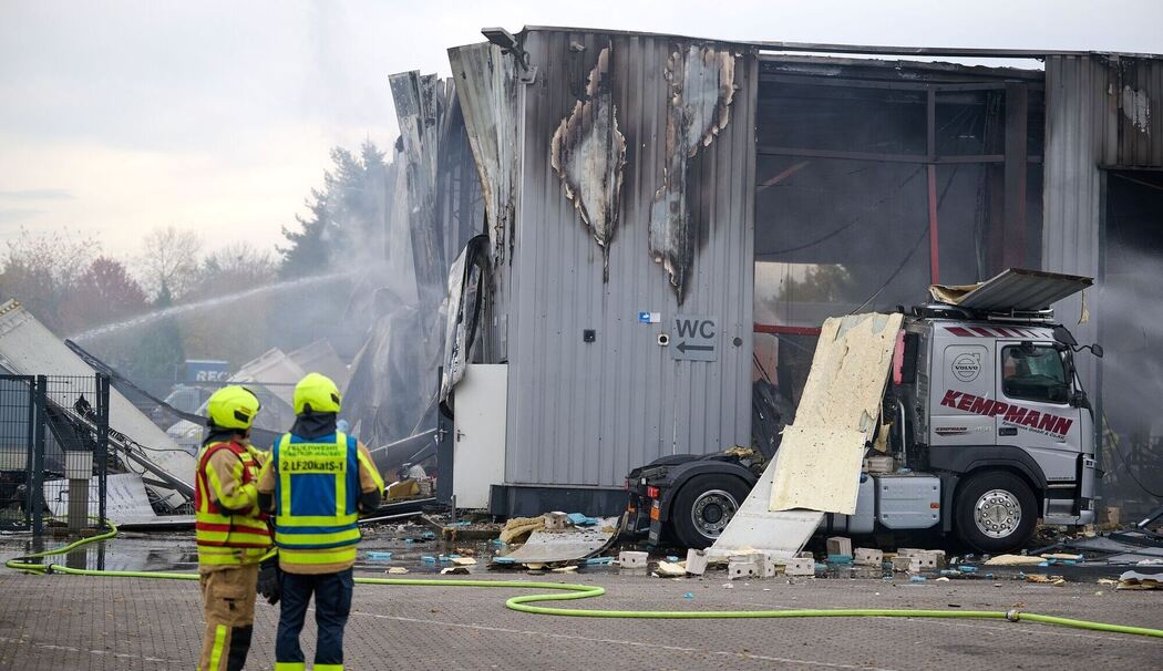 Explosion auf Firmengelände in Castop-Rauxel
