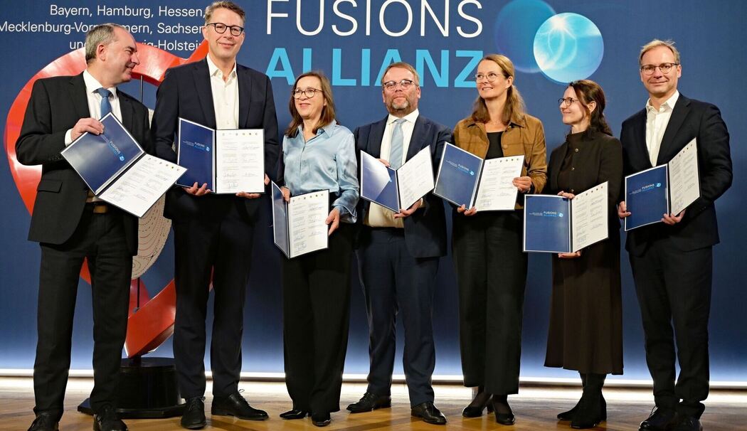 Unterzeichnung der Allianz zur Fusionsforschung