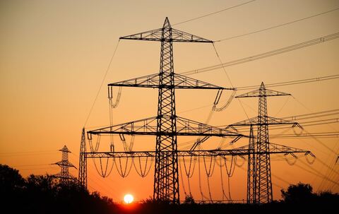 Hochspannungsleitungen