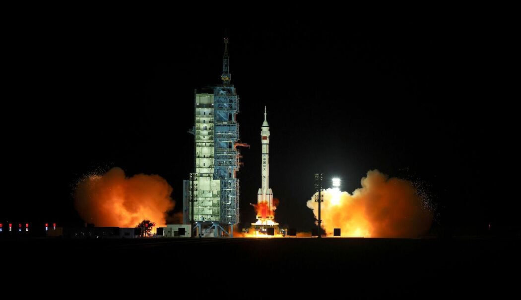 Start der Raumkapsel «Shenzhou 21» in Jiuquan