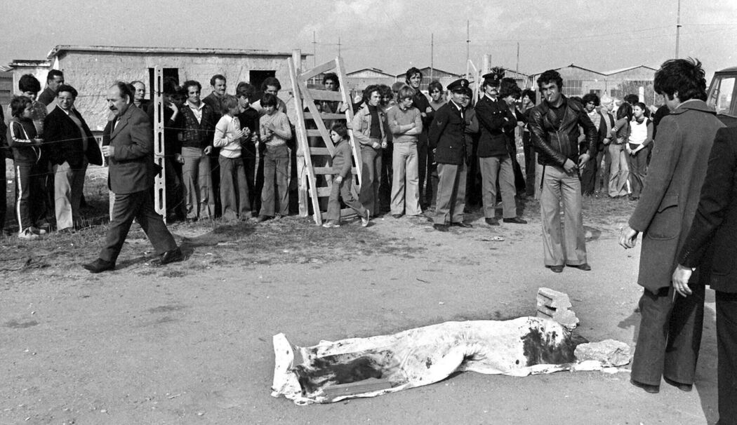 Der Leichnam von Pier Paolo Pasolini