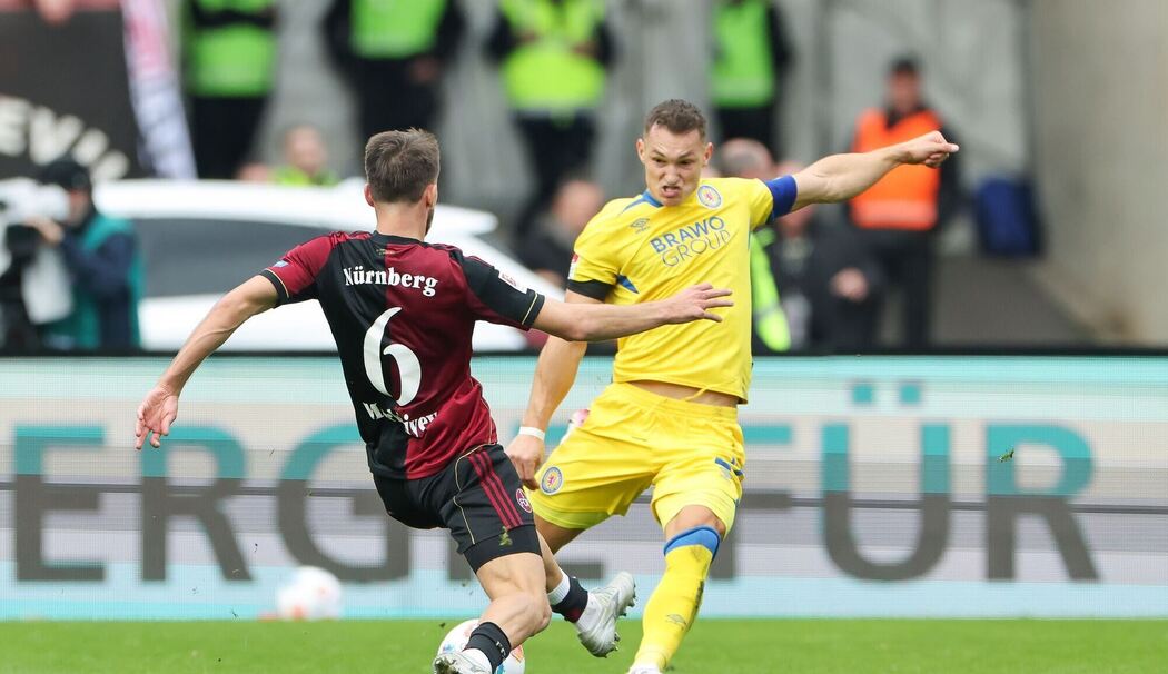 1. FC Nürnberg - Eintracht Braunschweig 1. FC Nürnberg - Eintracht Braunschweig