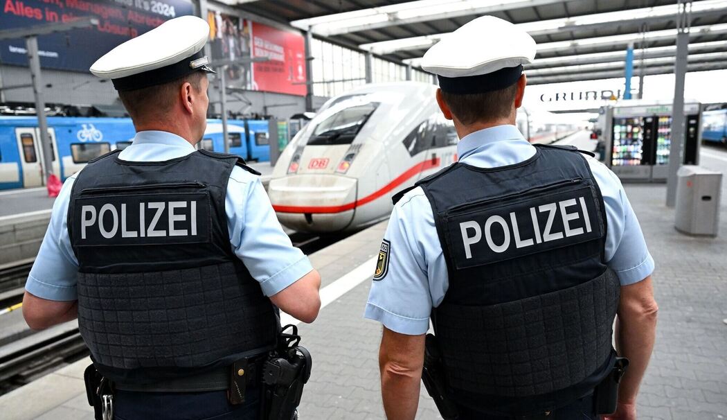 Bundespolizei am Münchner Hauptbahnhof