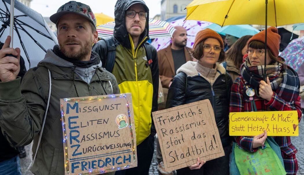 Demo gegen "Stadtbild"-Aussage Demo gegen "Stadtbild"-Aussage