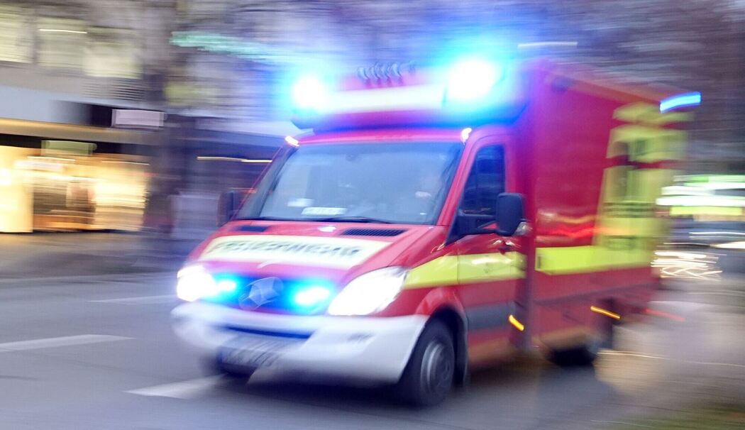 Rettungswagen im Einsatz