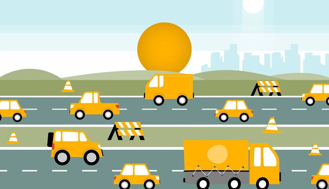 Stauprognose - Mittlere Auslastung Stauprognose - Mittlere Auslastung