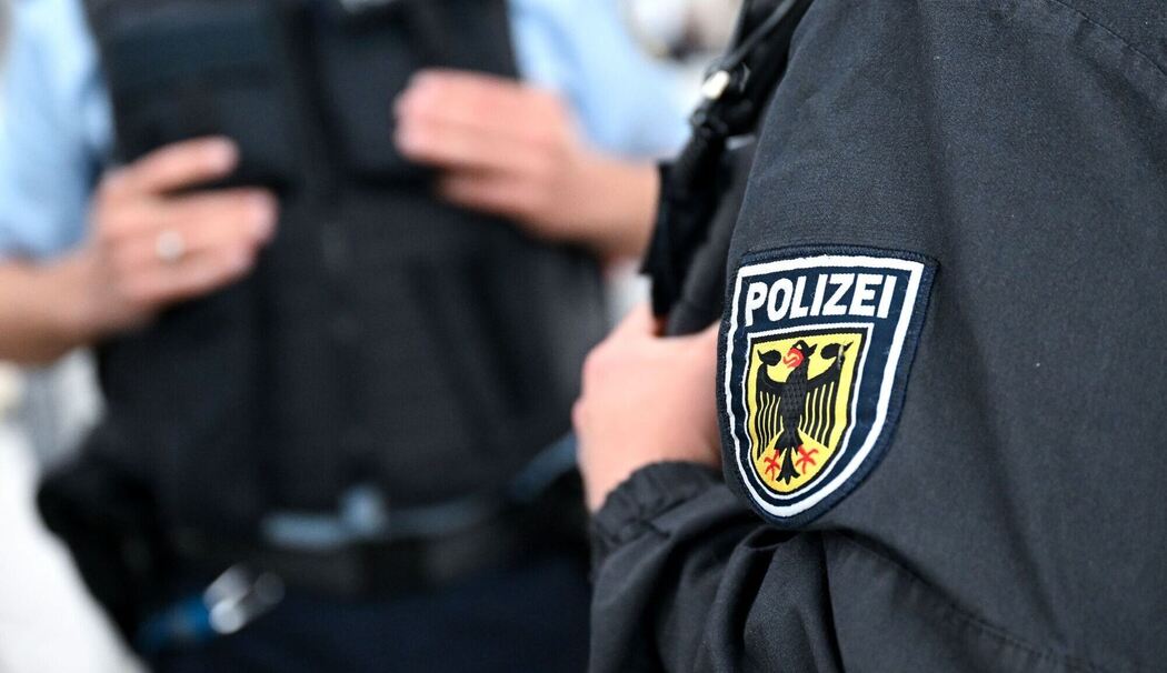 Bundespolizei am Bahnhof