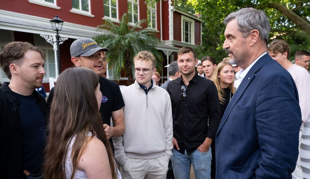 Bayerns Ministerpräsident Söder in Südafrika