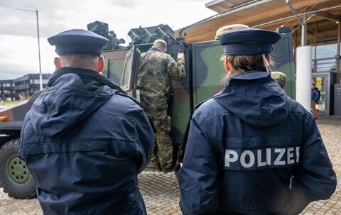 Medien-Tag zur Großübung «Marshal Power»