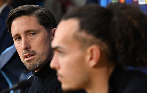 Pressekonferenz Eintracht Frankfurt