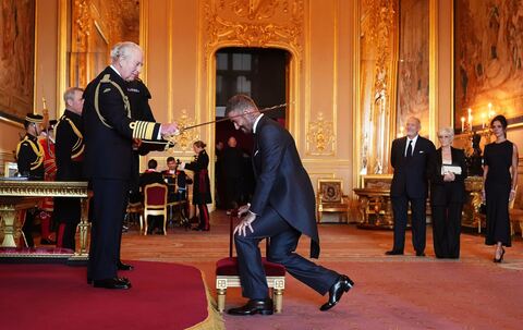 Ritterschlag für David Beckham