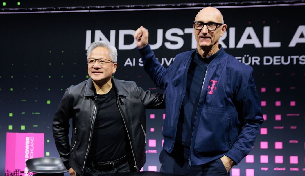 Telekom und Nvidia stellen KI-Fabrik vor Telekom und Nvidia stellen KI-Fabrik vor